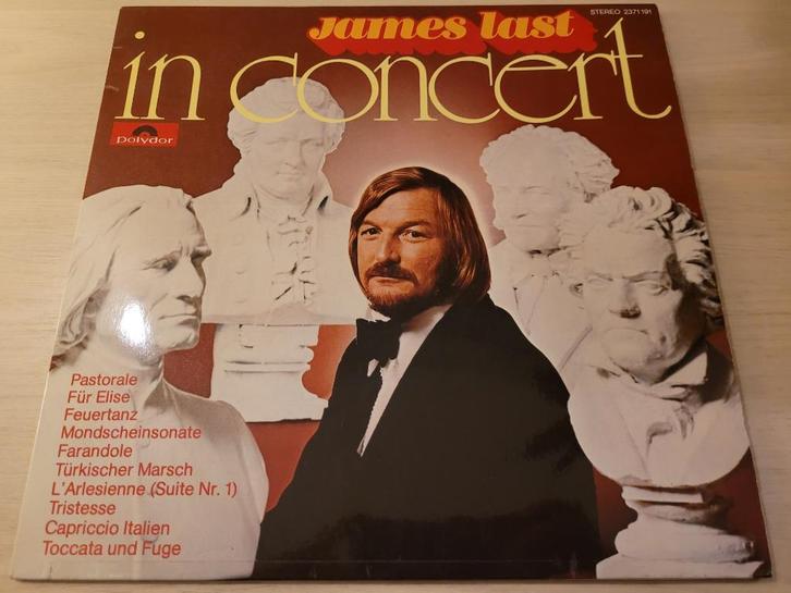 Disque vinyl 33 tours James Last In Concert, Cd's en Dvd's, Vinyl | Pop, Zo goed als nieuw, 1960 tot 1980, Ophalen of Verzenden
