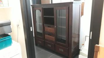 kast, Enlèvement, Comme neuf, Cerisier, Klassiek