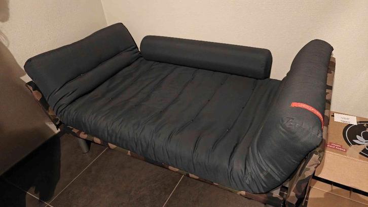 Slaapbank INNOVATION, Huis en Inrichting, Slaapkamer | Slaapbanken, Zo goed als nieuw, 80 cm, 200 cm, Eenpersoons, Blauw, Overige kleuren