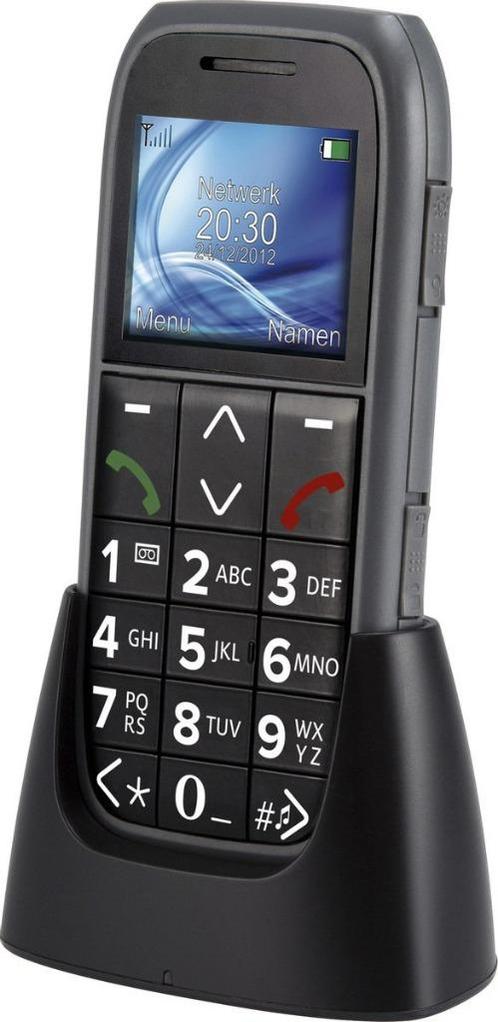 Fysic FM-7575 Téléphone portable Big Button - gris, Télécoms, Téléphonie mobile | Marques Autre, Comme neuf, Sans abonnement, Sans simlock