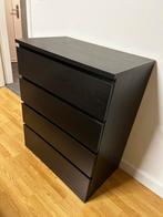 Ikea malm ladeblok zwart, Huis en Inrichting, Kasten | Ladekasten, Ophalen, Overige materialen, 100 tot 150 cm, 50 tot 100 cm