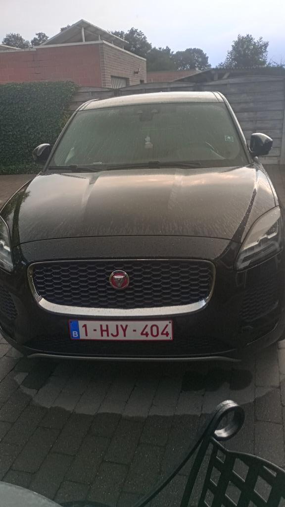 Auto, Auto's, Jaguar, Particulier, E-Pace, Trekhaak, Diesel, SUV of Terreinwagen, 4 deurs, Handgeschakeld, Zwart, Zwart, Leder