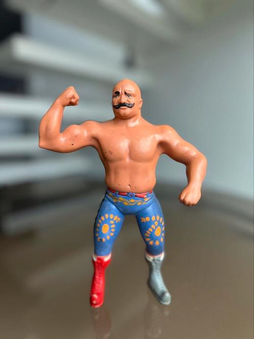 WWF WWE Iron Sheik LJN Titan Sports 1984 (8 inch), Verzamelen, Poppetjes en Figuurtjes, Ophalen of Verzenden