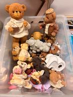 Doos beeldjes beren, Verzamelen, Ophalen, Zo goed als nieuw, Beeldje