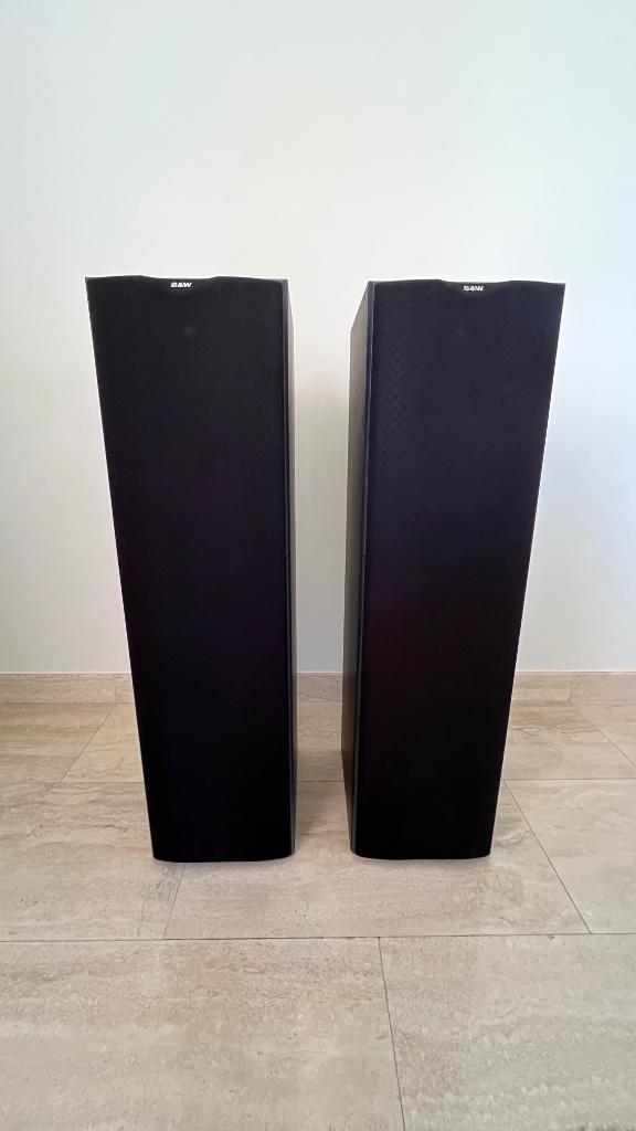 Bowers en Wilkins DM603 S2, Audio, Tv en Foto, Luidsprekerboxen, Zo goed als nieuw, Front, Rear of Stereo speakers, 120 watt of meer