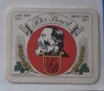 bierviltje "PETER BENOIT" - Brij Leroy Boezinge, Ophalen of Verzenden, Gebruikt, Viltje(s)