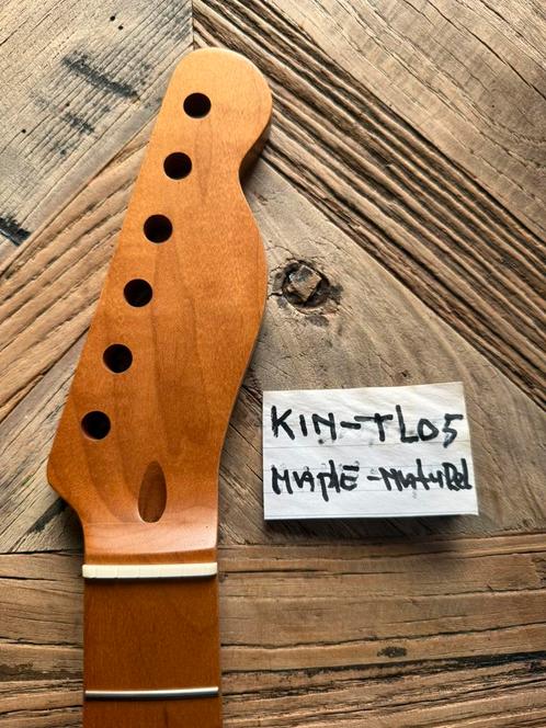 Telecaster neck” Roasted Maple-nitro satin” KIN TL05–N, Muziek en Instrumenten, Instrumenten | Onderdelen, Verzenden