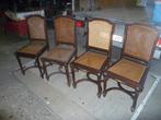 4 OUDE EIKEN STOELEN, Ophalen