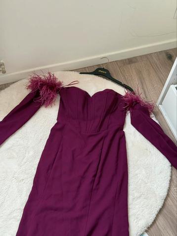 Kleding maat 40, Enlèvement, Comme neuf, Violet, Robe de demoiselle d'honneur