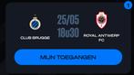 Ticket Club Brugge Vs Antwerp, Informatique & Logiciels, Logiciel Navigation, Enlèvement, Comme neuf