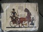 Papyrus tekening Egypte - met certificaat, Ophalen of Verzenden