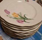 Lente eetservies H&C Porseleinen tulpendecor, Antiek en Kunst, Antiek | Servies compleet, Ophalen