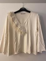 Miss Les Copains ecru T-shirt, Kleding | Dames, Wit, Maat 46/48 (XL) of groter, Ophalen of Verzenden, Korte mouw