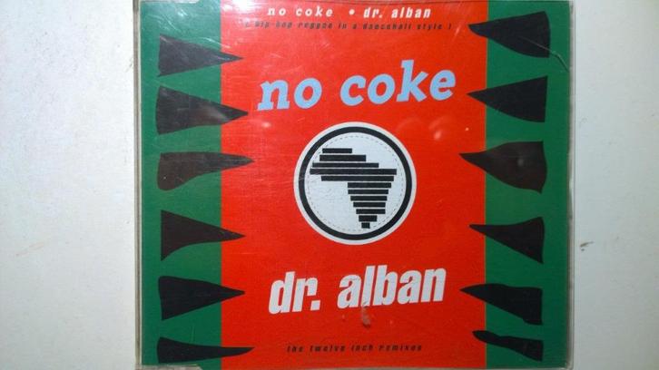 Dr. Alban - No Coke, Cd's en Dvd's, Cd Singles, Zo goed als nieuw, Pop, 1 single, Maxi-single, Ophalen of Verzenden