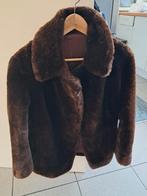 Manteau court marron, fourrure, Enlèvement, Comme neuf, Taille 42/44 (L), Brun