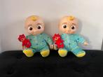 2 poupées en peluche Cocomelon ~ CocoMelon JJ pour coucher, Enlèvement, Comme neuf, Garçon ou Fille