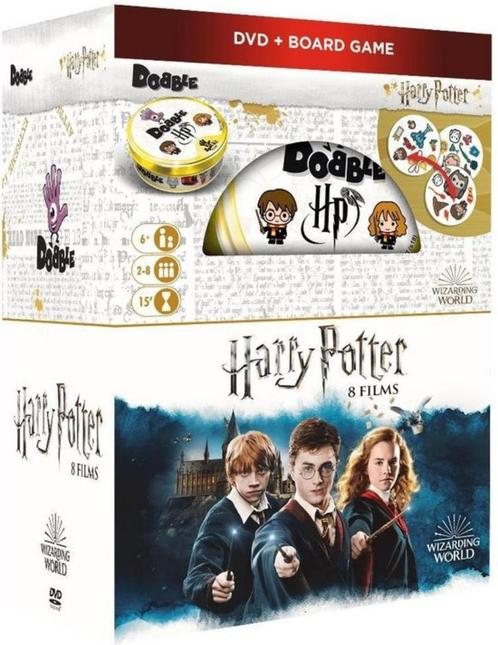 Dvd Box - Alle films van Harry Potter + Dobble spel, Cd's en Dvd's, Dvd's | Avontuur, Zo goed als nieuw, Vanaf 12 jaar, Ophalen of Verzenden