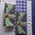 Vintage keramiek set: deurgreep en plaquette, Ophalen