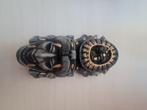 Maya mask wandsculptuur van klei 15 cm, Antiek en Kunst, Ophalen of Verzenden