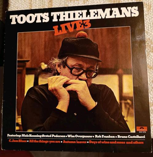 Toots Thielemans : Live 3, CD & DVD, Vinyles | Jazz & Blues, 1960 à 1980, Enlèvement ou Envoi