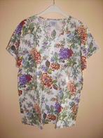 Blouse d’été à fleurs 46/48 ETAT : NeufTaille : 46/48 65% Po, Overige kleuren, Sans marque, Maat 46/48 (XL) of groter, Nieuw