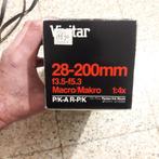 Vivitar 28-200 telelens + macro NIEUW in de doos 75€, Audio, Tv en Foto, Ophalen of Verzenden, Gebruikt, Spiegelreflex, Pentax