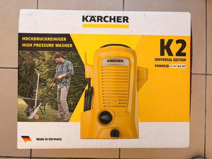 Kärcher K2 compact hogedrukreiniger, Tuin en Terras, Hogedrukreinigers, Nieuw, Elektrisch, Met regelbare waterdruk, Ophalen