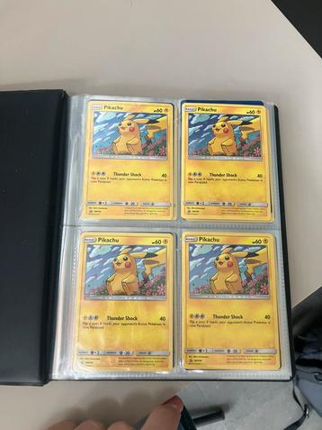 Pokémonkaarten pikachu binder beschikbaar voor biedingen