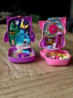 Polly Pocket Pocket World – 2 speelsets (uil & varkentje), Enlèvement ou Envoi, Comme neuf