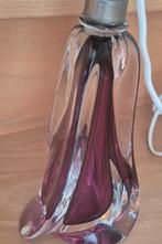 Val saint lambert kristallen lampadair vintage, Antiek en Kunst, Ophalen