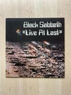 Black sabbath - live at last, CD & DVD, Vinyles | Hardrock & Metal, Enlèvement ou Envoi