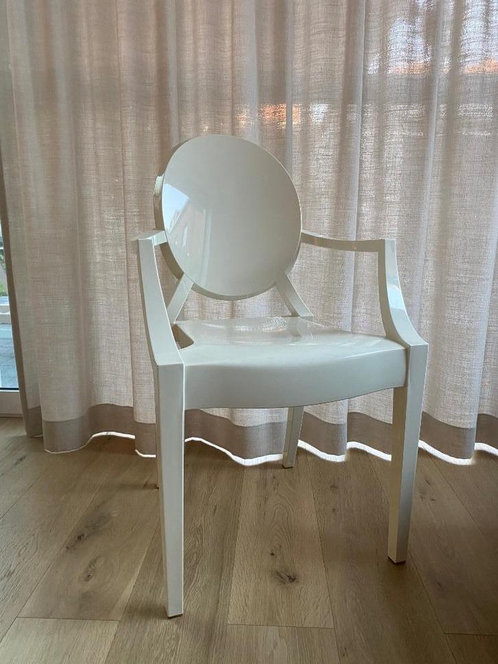 Kartell Louis Ghost by Philippe Starck stoel, Huis en Inrichting, Stoelen, Eén, Kunststof, Wit, Ophalen