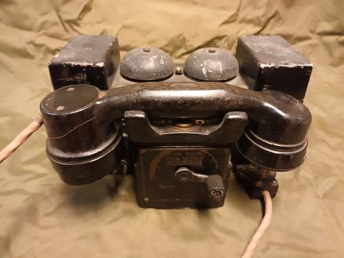 Téléphone de campagne britannique RARE Set F MK 1* de 1939, Collections, Objets militaires | Seconde Guerre mondiale, Armée de terre