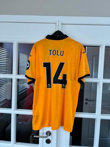 Voetbalshirt Wolverhampton 25/26 Tolu beschikbaar voor biedingen