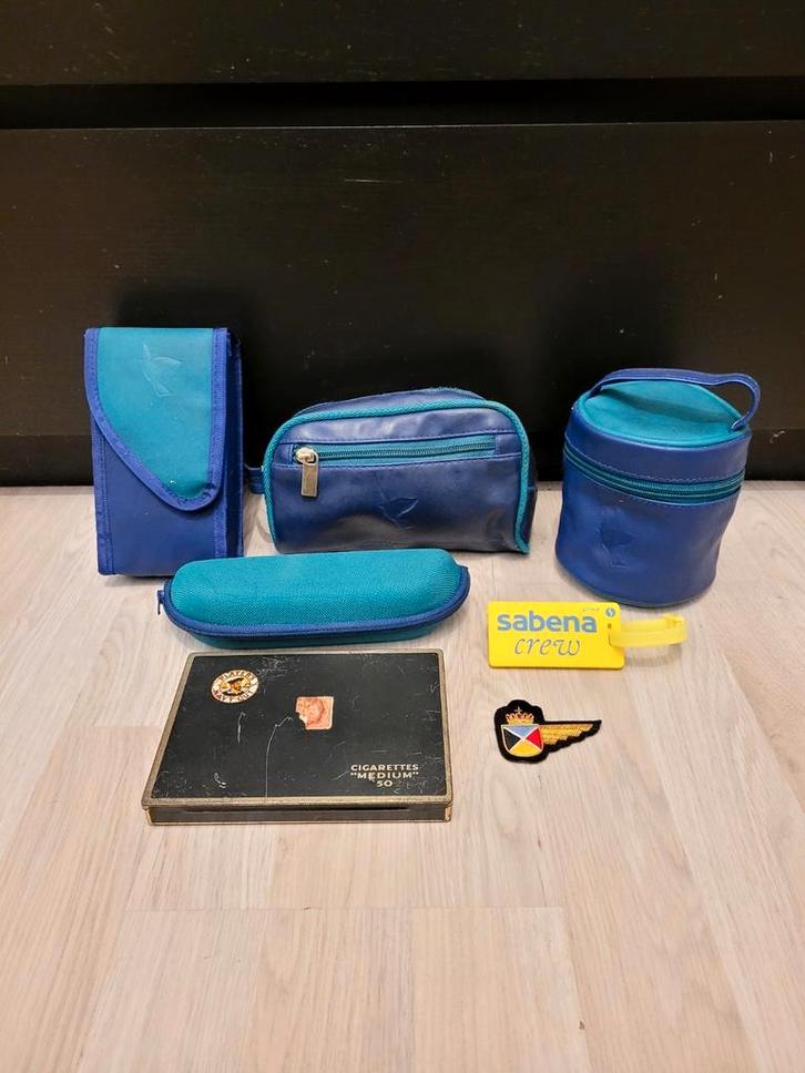 Set van Sabena collectie Magritte, Verzamelen, Sabenasouvenirs, Zo goed als nieuw, Ophalen of Verzenden