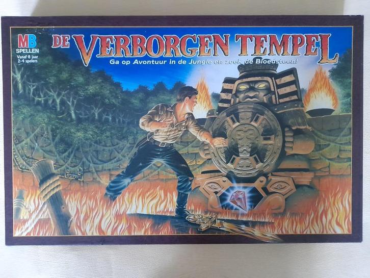 DE VERBORGEN TEMPEL, Hobby en Vrije tijd, Gezelschapsspellen | Bordspellen, Ophalen of Verzenden