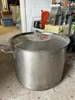 Inox kookpot 41cm diameter (32cm hoog), Ophalen, Gebruikt, Aluminium, Overige typen