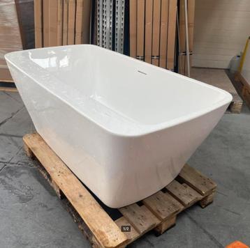 SALE Bad met overloop en glans wit 150x78x60 nr222 beschikbaar voor biedingen