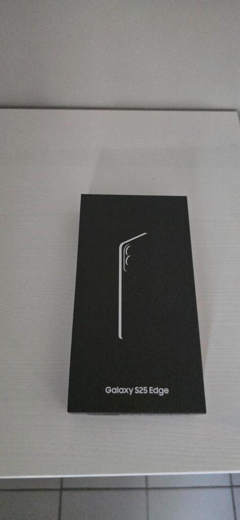 Samsung S25 Edge Titanium Silver 512gb Nieuw, Telecommunicatie, Mobiele telefoons | Samsung, Nieuw, Overige modellen, 512 GB, Touchscreen