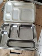 2 x Lunchbox metaal, Kinderen en Baby's, Ophalen, Zo goed als nieuw