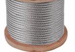 Staalkabel  inox  6mm  rvs, Ophalen, Nieuw