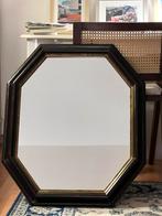 Deknudt Vintage houten spiegel, Antiek en Kunst, Overige vormen, 50 tot 100 cm, Minder dan 100 cm