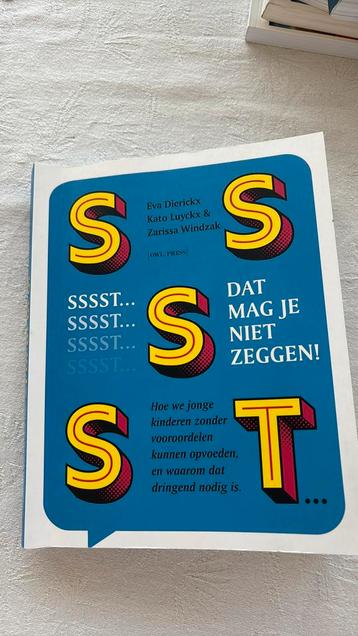 Ssst, dat mag je niet zeggen. beschikbaar voor biedingen