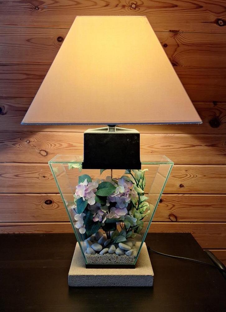 Lampe  de décoration, Huis en Inrichting, Lampen | Tafellampen, Gebruikt, 50 tot 75 cm, Glas, Ophalen