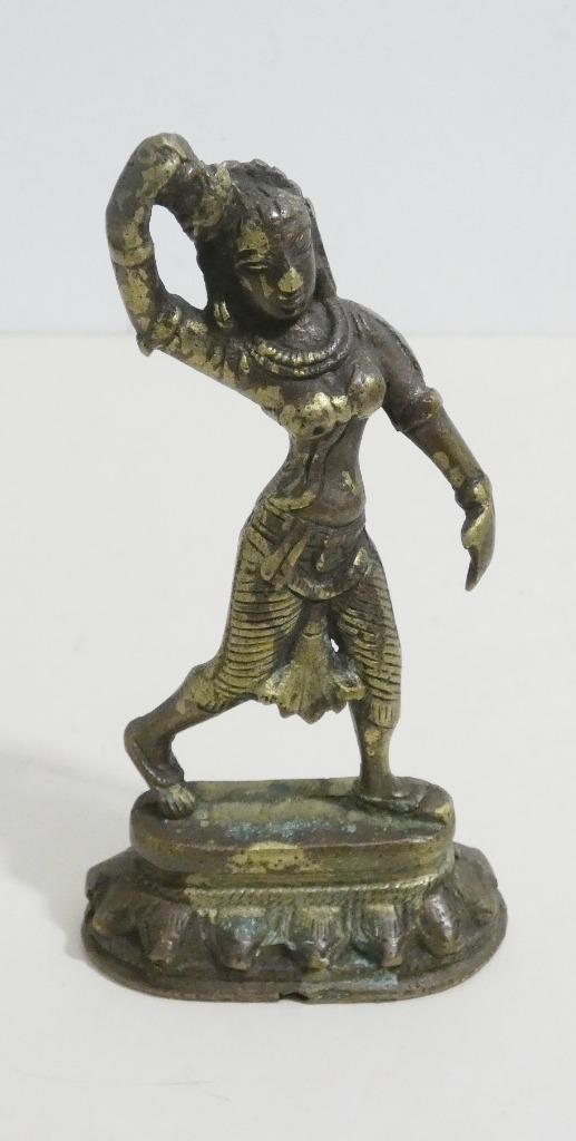 Oud brons Aziatisch beeldje [534-B], Antiek en Kunst, Antiek | Overige Antiek, Ophalen of Verzenden