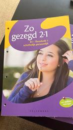 Leerwerkboek, Utilisé, Néerlandais