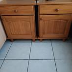 2 tables de chevet en pin, Maison & Meubles, Enlèvement