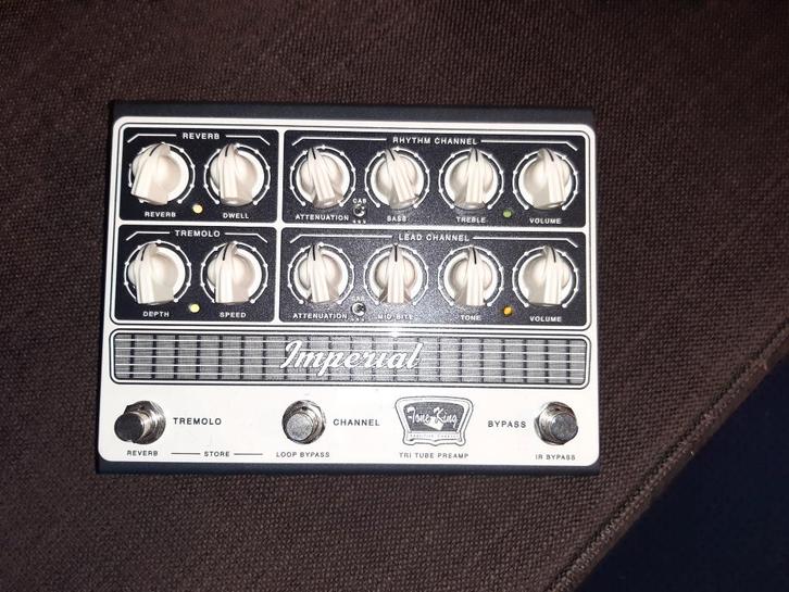Tone King Imperial Tri-Tube Preamp, Musique & Instruments, Instruments à corde | Guitares | Basses, Comme neuf, Électrique, Enlèvement ou Envoi