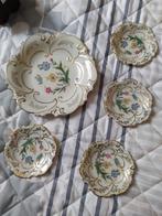 assiettes de pâtisserie ancien, composé de 5 pièces, Enlèvement ou Envoi
