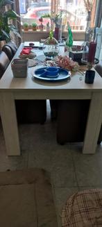 tafel met 4 stoelen, Huis en Inrichting, Complete eetkamers, Ophalen, Zo goed als nieuw